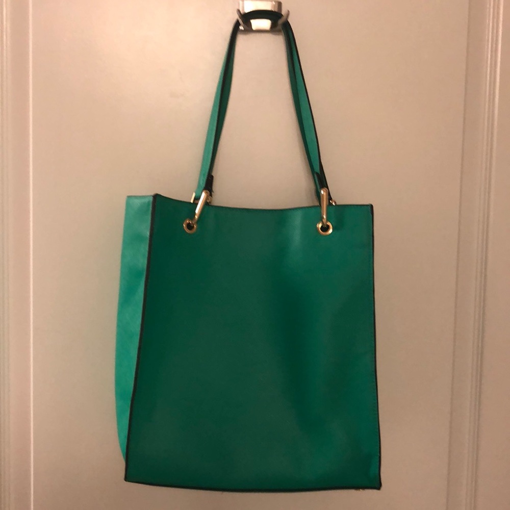 Teal purse
